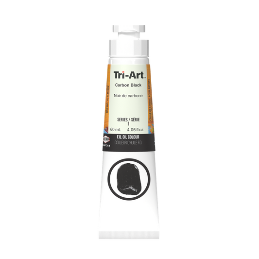 Tri-Art Oil Colours - Carbon Black