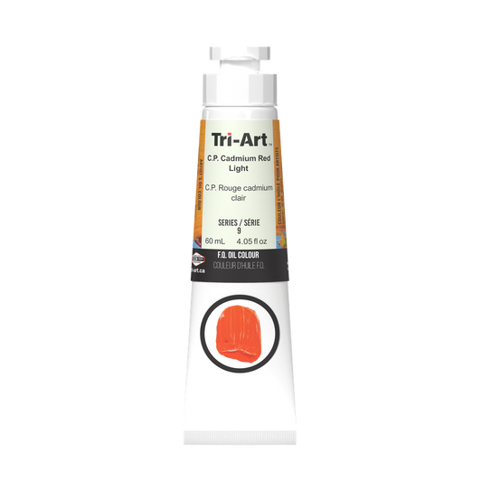 Tri-Art Oil Colours - C.P. Cadmium Red Light