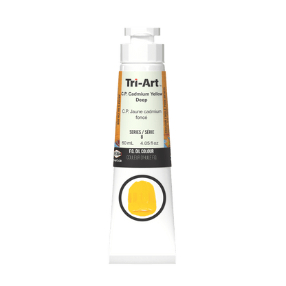 Tri-Art Oil Colours - C.P. Cadmium Yellow Deep