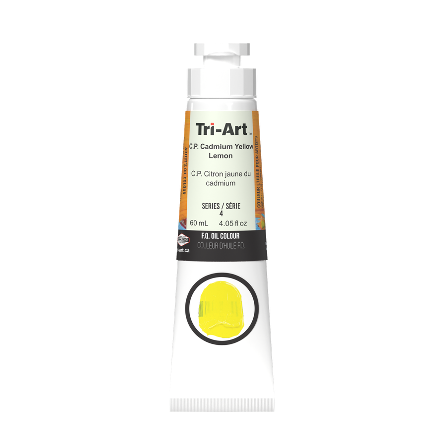 Tri-Art Oil Colours - C.P. Cadmium Yellow Lemon