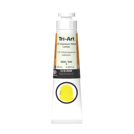 Tri-Art Oil Colours - C.P. Cadmium Yellow Lemon
