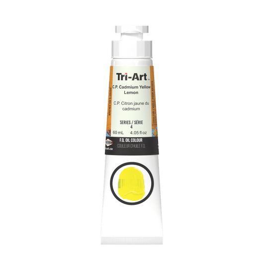 Tri-Art Oil Colours - C.P. Cadmium Yellow Lemon