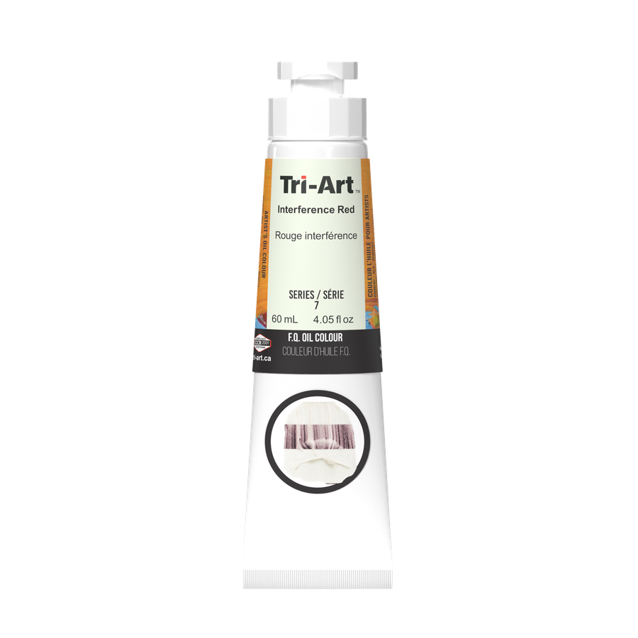 Tri-Art Oil Colours - Interference Red