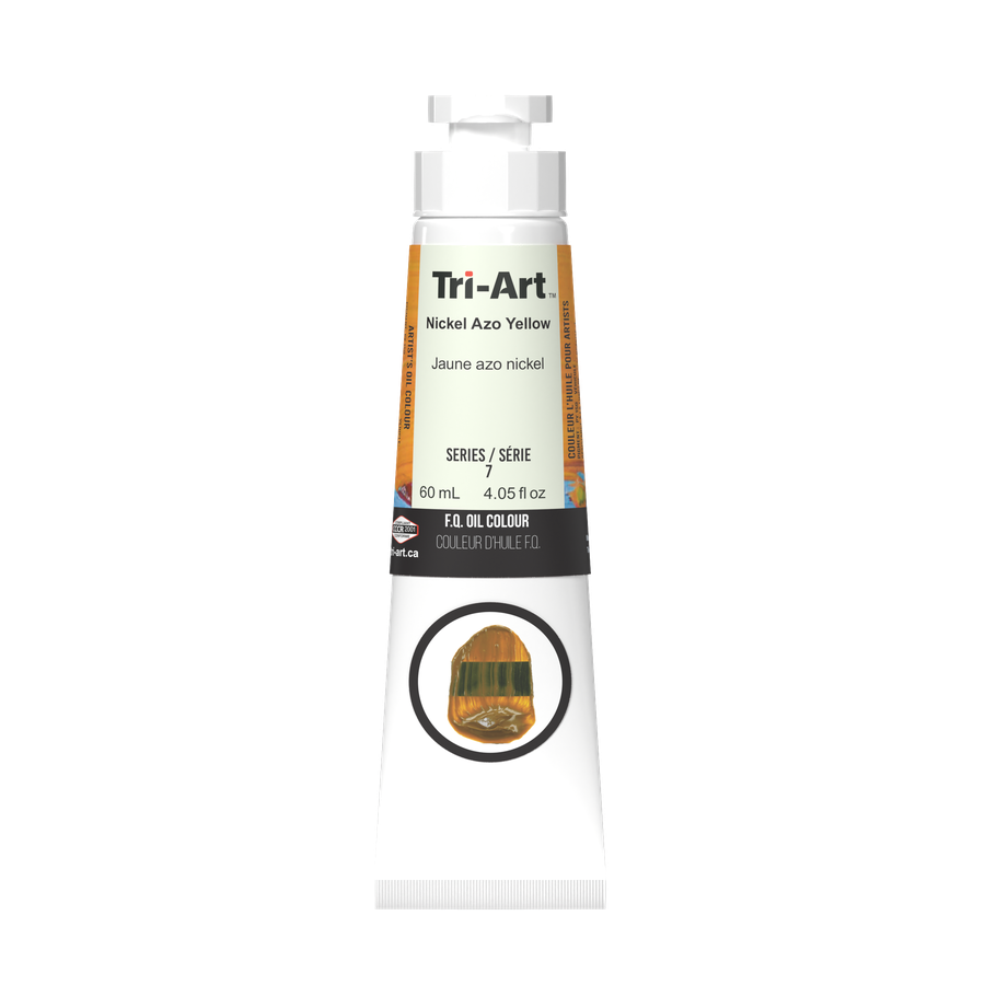 Tri-Art Oil Colours - Nickel Azo Yellow – Grasby Art Studio