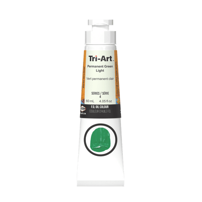 Tri-Art Oil Colours - Permanent Green Light