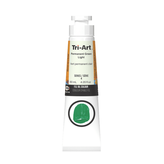 Tri-Art Oil Colours - Permanent Green Light