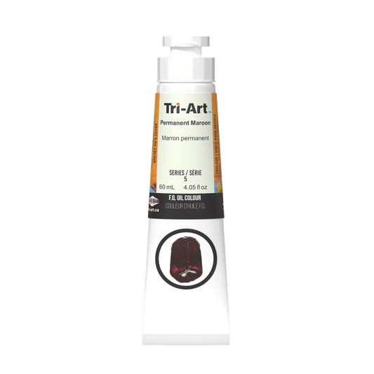Tri-Art Oil Colours - Permanent Maroon