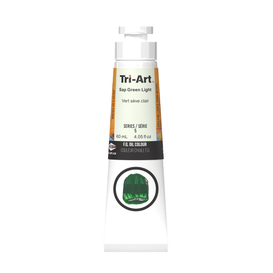 Tri-Art Oil Colours - Sap Green Light