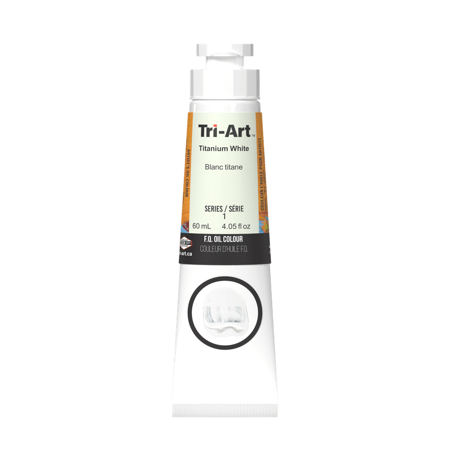 Tri-Art Oil Colours - Titanium White