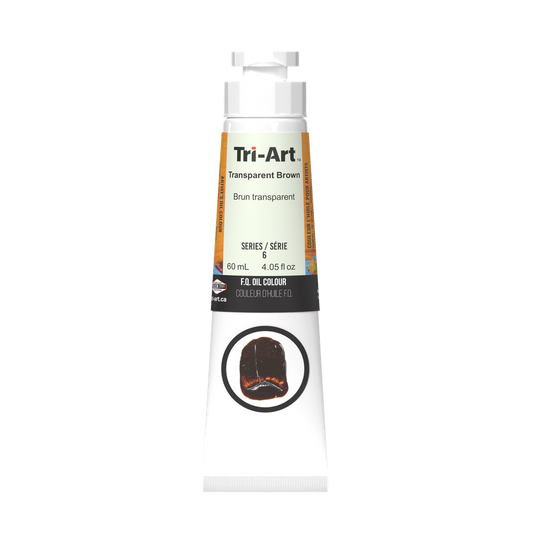 Tri-Art Oil Colours - Transparent Brown
