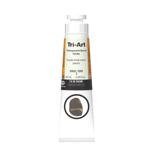 Tri-Art Oil Colours - Transparent Burnt Oxide