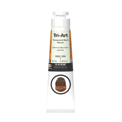 Tri-Art Oil Colours - Transparent Burnt Sienna