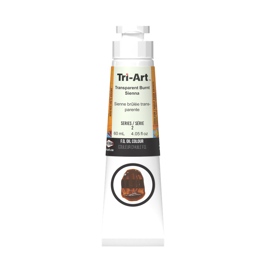 Tri-Art Oil Colours - Transparent Burnt Sienna