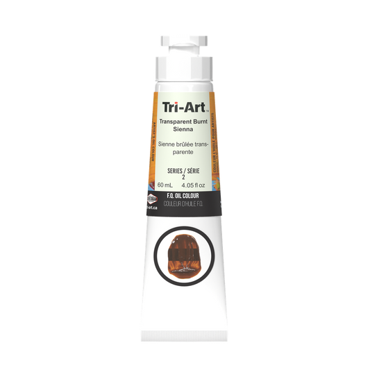 Tri-Art Oil Colours - Transparent Burnt Sienna