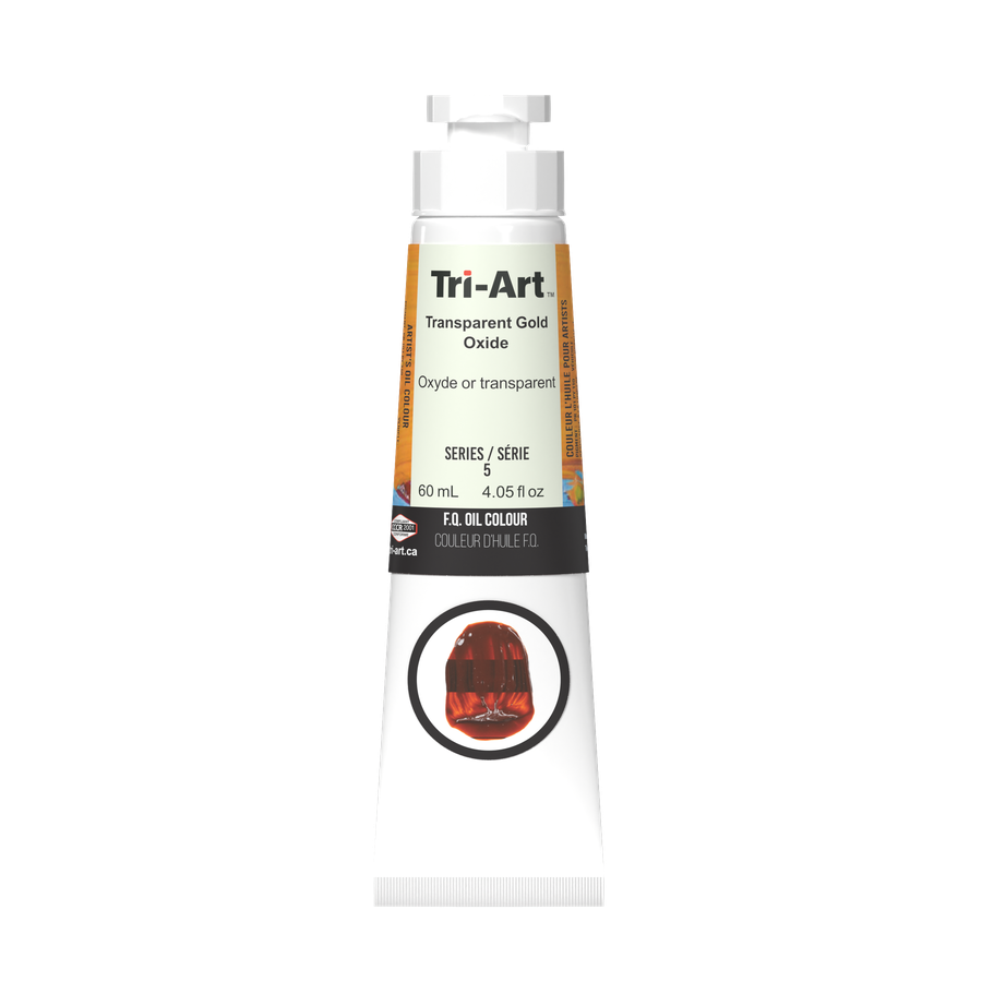 Tri-Art Oil Colours - Transparent Gold Oxide
