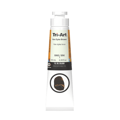 Tri-Art Oil Colours - Van Dyke Brown