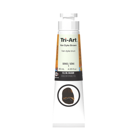 Tri-Art Oil Colours - Van Dyke Brown