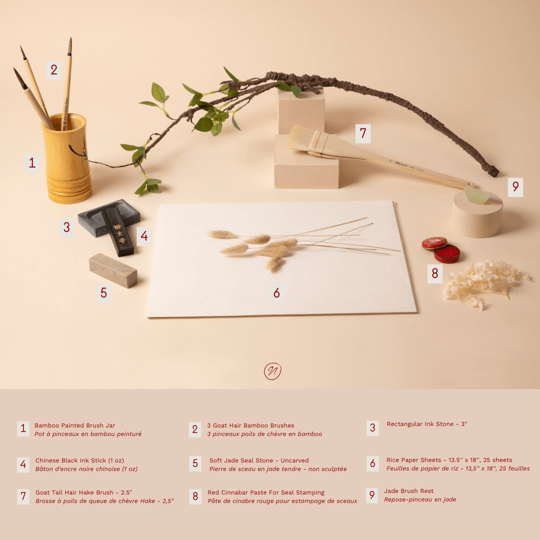 STARTER KITS - Traditional Ink Painting