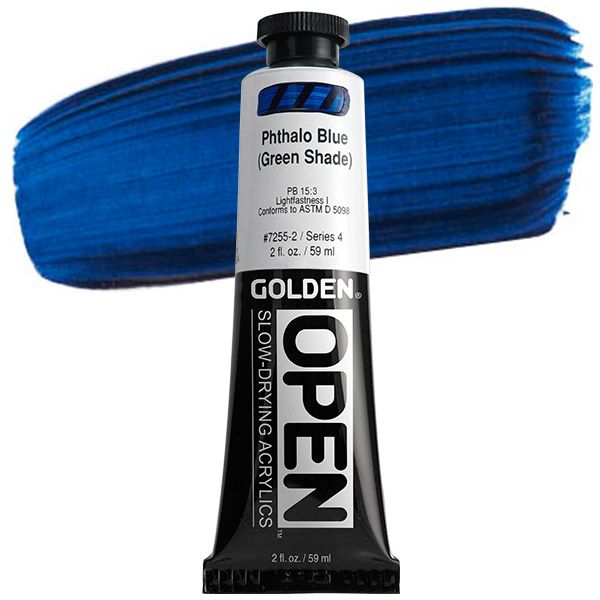 GOLDEN Open Slow Drying Acrylic (2 fl. oz, 59ml)