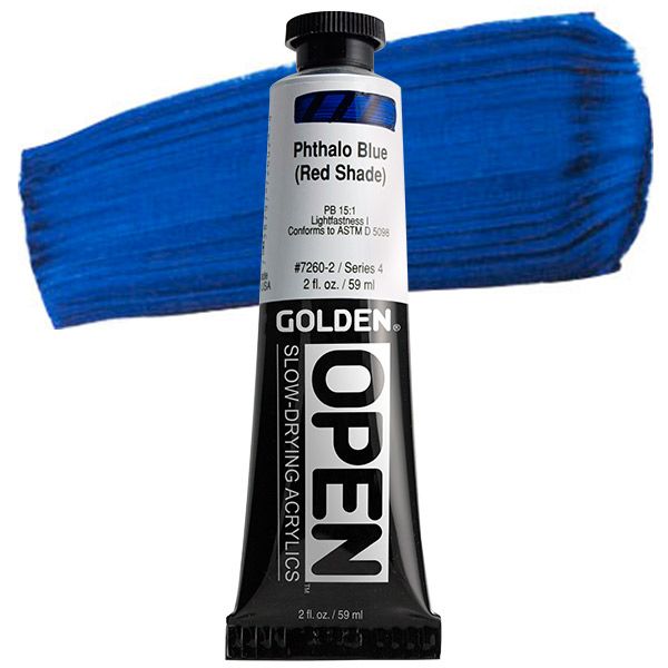 GOLDEN Open Slow Drying Acrylic (2 fl. oz, 59ml)