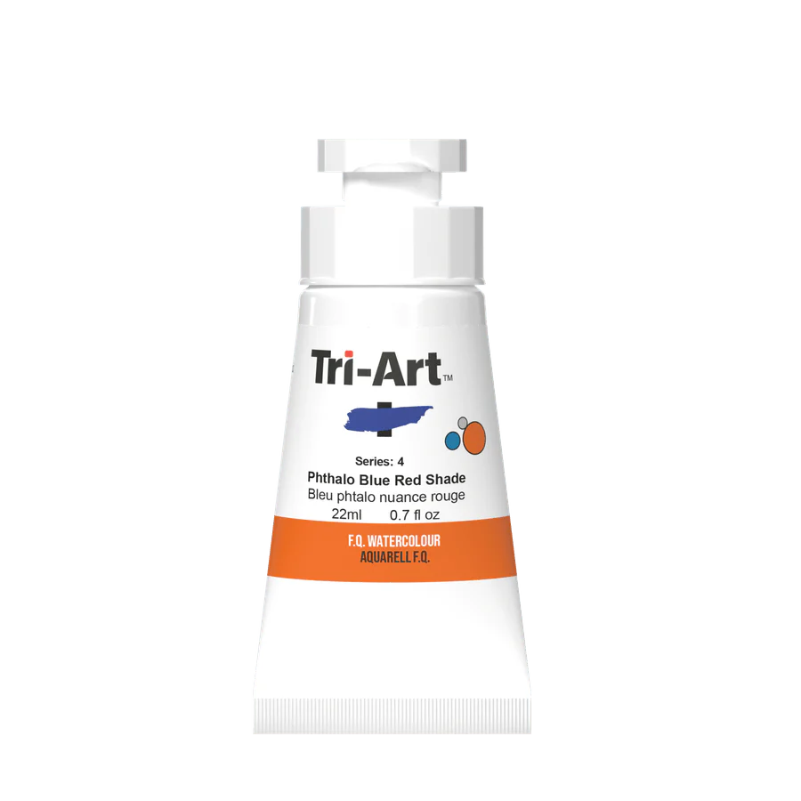 Tri-Art Watercolour 5ml Tube, Phthalo Blue Red Shade (Series 2)
