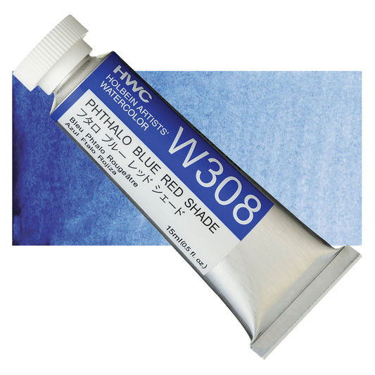 Holbein Artists' Watercolor Phthalo Blue (Red Shade) (5ml)