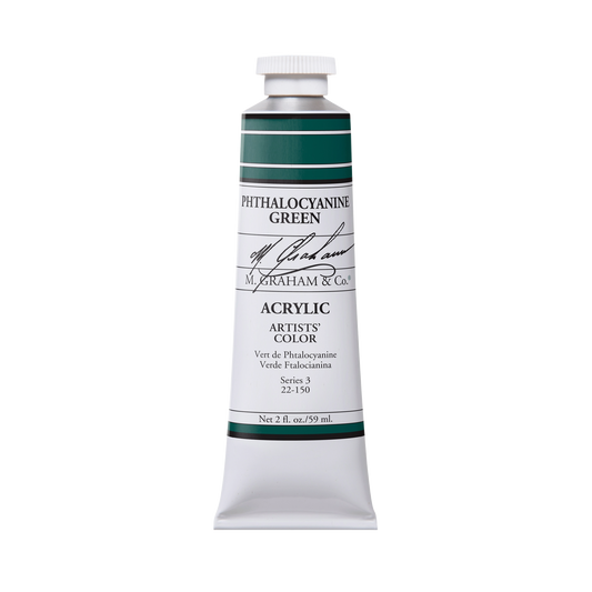 M. Graham | Acrylic Phthalocyanine Green | 59ml