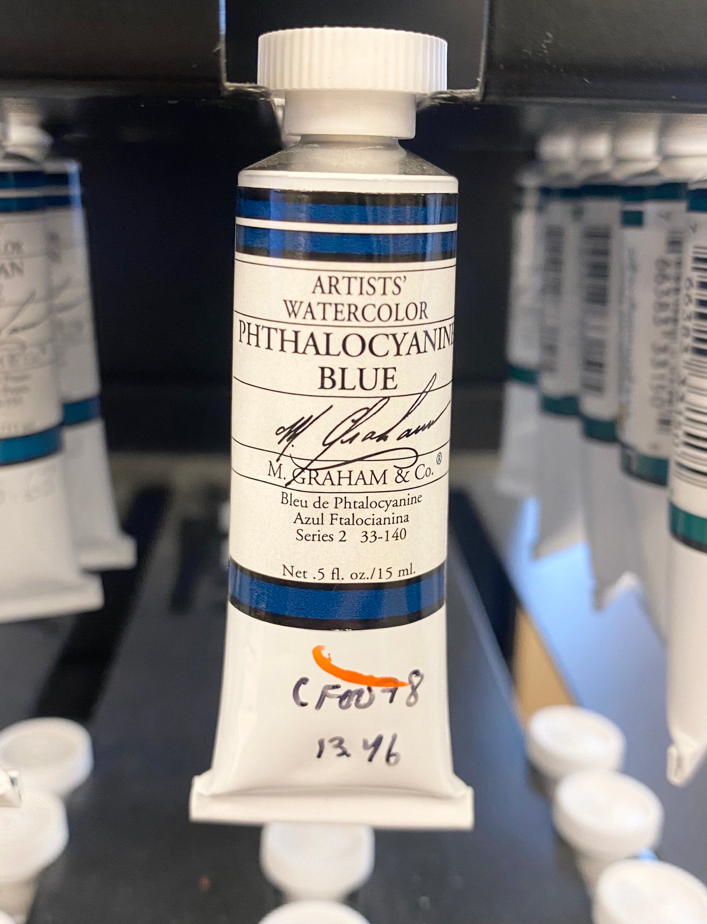 M. Graham Phthalocyanine Blue 0.5 oz (15 ml) Artists' Watercolor