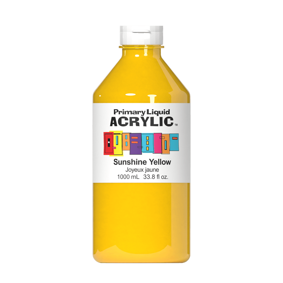 Primary Liquid Acrylic - Sunshine Yellow