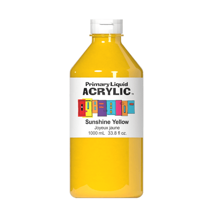Primary Liquid Acrylic - Sunshine Yellow