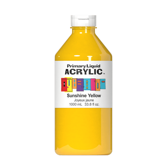 Primary Liquid Acrylic - Sunshine Yellow