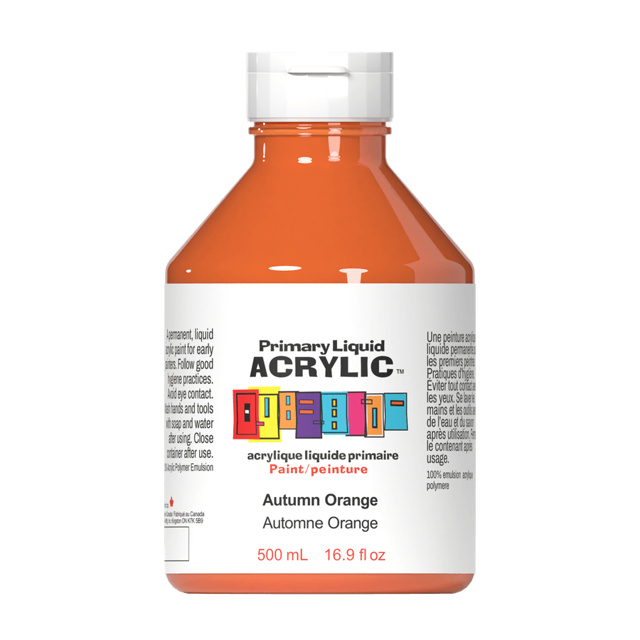 Primary Liquid Acrylic - Autumn Orange