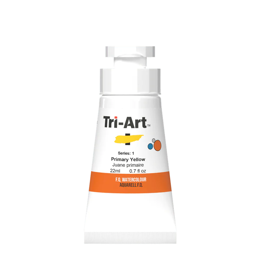 Tri-Art Watercolour 5ml Tube, Primary Yellow (Series 1)