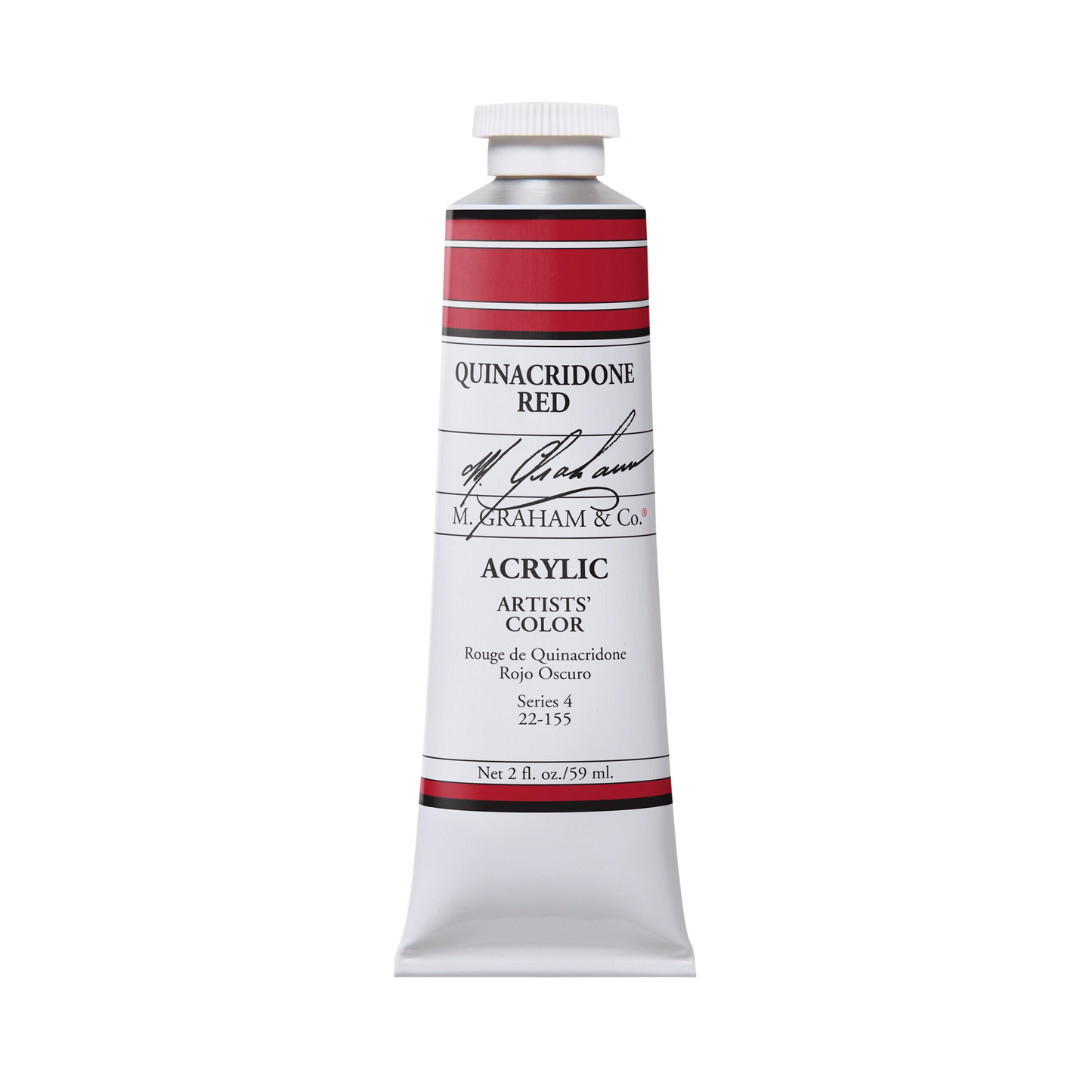 M. Graham | Acrylic Quinacridone Red | 59ml