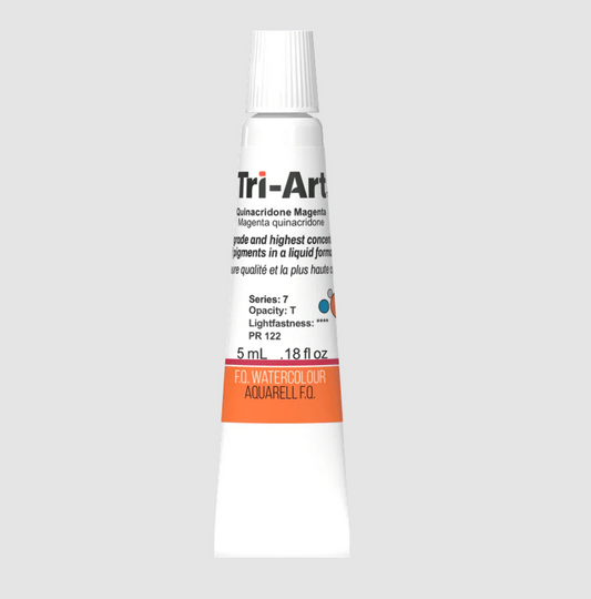 Tri-Art Watercolour 5ml Tube, Quinacridone Magenta (Series 2)