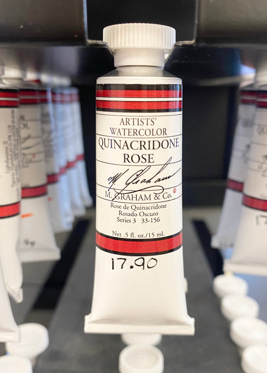 M. Graham Quinacridone Rose 0.5 oz (15 ml) Artists' Watercolor