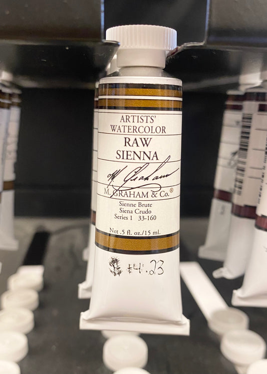 M. Graham Raw Sienna 0.5 oz (15 ml) Artists' Watercolor
