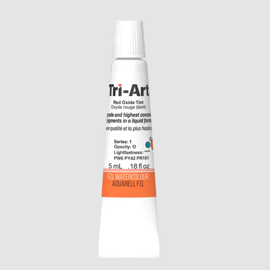 Tri-Art Watercolour 5ml Tube, Red Oxide (Series 1)