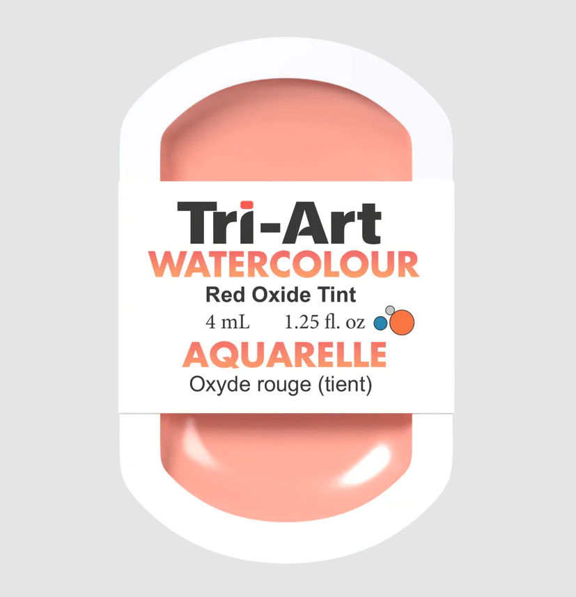 Tri-Art Watercolour 4mL Pan, Red Oxide Tint (Series 1)