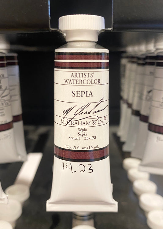 M. Graham Sepia 0.5 oz (15 ml) Artists' Watercolor
