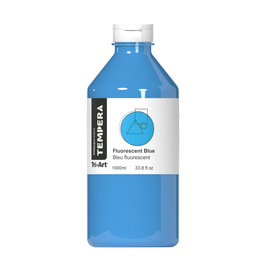Primary Liquid Tempera - Fluorescent Blue
