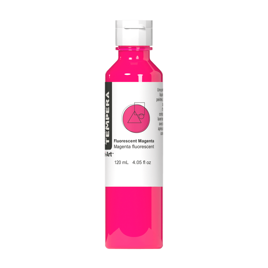 Primary Liquid Tempera - Fluorescent Magenta