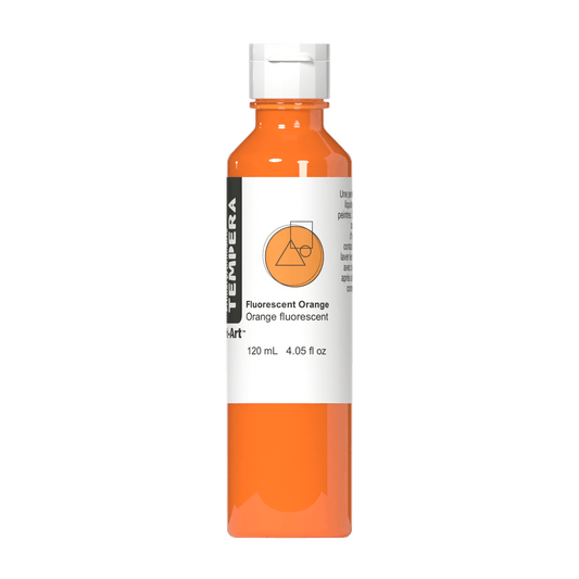 Primary Liquid Tempera - Fluorescent Orange