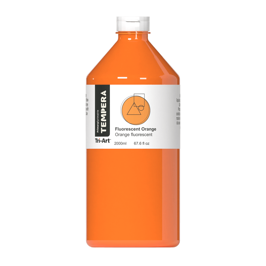 Primary Liquid Tempera - Fluorescent Orange