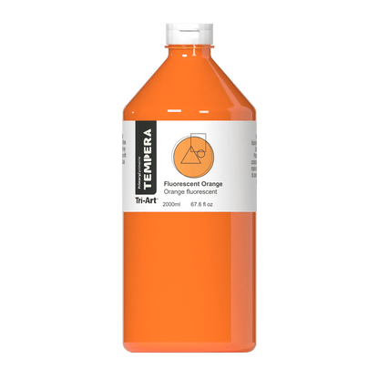 Primary Liquid Tempera - Fluorescent Orange