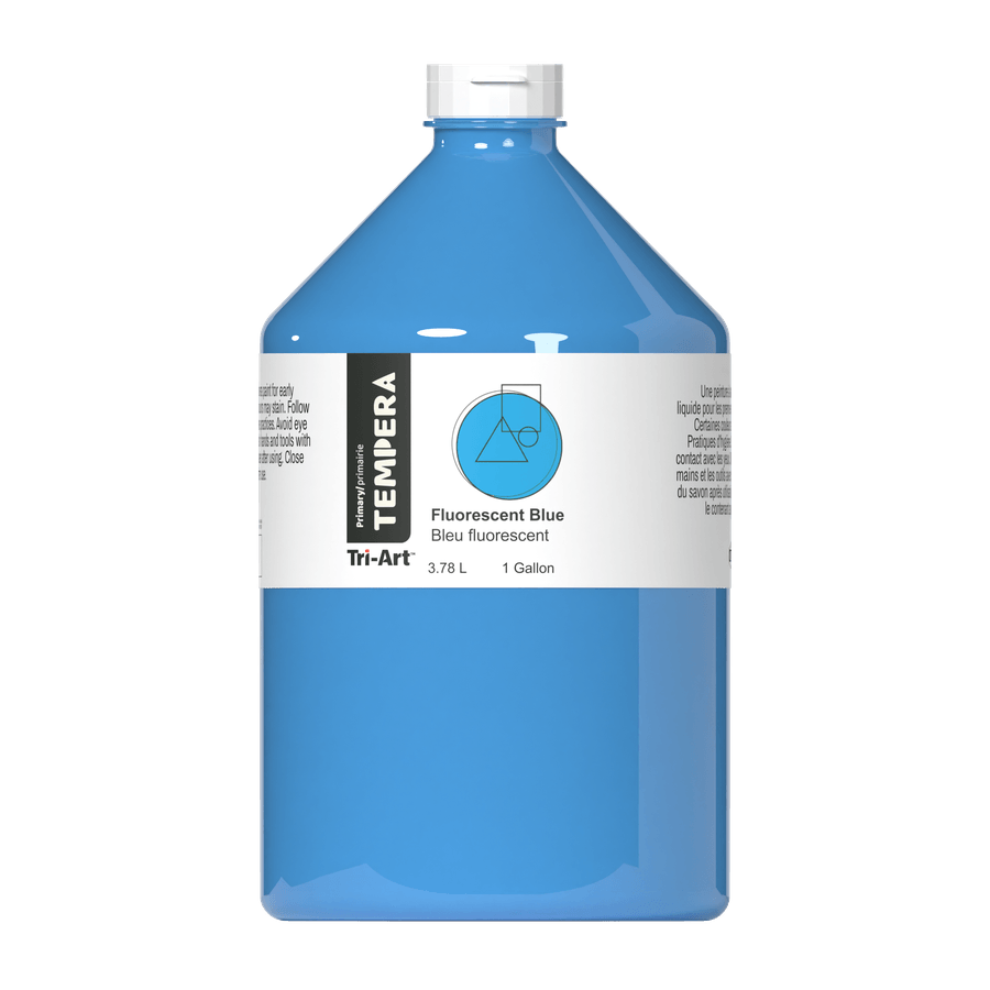 Primary Liquid Tempera - Fluorescent Blue