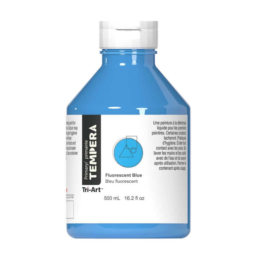 Primary Liquid Tempera - Fluorescent Blue