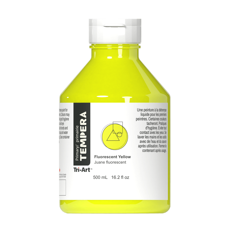 Primary Liquid Tempera - Fluorescent Yellow