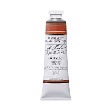 M. Graham | Acrylic Transparent Orange Iron Oxide | 59ml