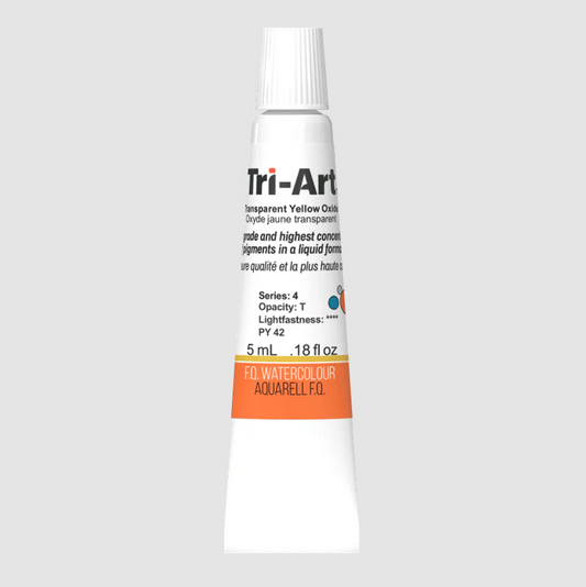 Tri-Art Watercolour 5ml Tube, Transparent Yellow Oxide (Series 1)